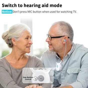 Artiste APH100 Kablosuz Kulaklık ile TV için 2.4 G RF Verici Kiti, Stereo Anti-parazit Yaşlı TV İşitme cihazı Kulaklık 1