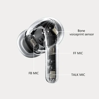 Xiaomi Tomurcukları 4 Pro TWS Kulaklık Bluetooth 48dB Aktif Gürültü İptal kablosuz Kulaklık HiFi Ses 38 Saat Pil Ömrü IP54 4
