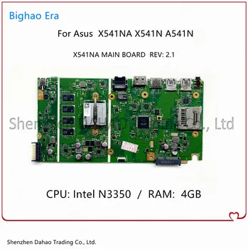 Asus X541NA X541N A541N Laptop Anakart Intel N3350 CPU 4GB-RAM X541NA ANAKART REV:2.1 100 % Tam Test