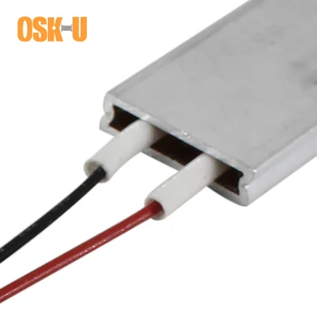 OSKIU 35x20x5mm 220V PTC ısıtıcı elemanı Sabit Sıcaklık 140/160/180/270 santigrat Derece PTC elektrikli ısıtma elemanı