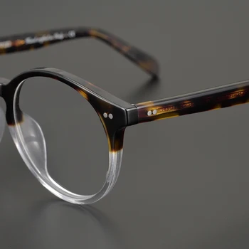 Anti mavi ışınları bilgisayar Gözlük ov5241 Gözlük Retro Yuvarlak Gözlük Marka Kadın Gözlük Moda Erkekler Optik gözlük çerçevesi 1