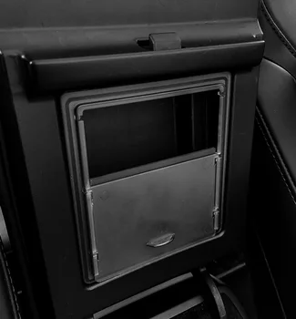 Araba Aksesuarları Tesla Modeli 3 Y Kol Dayama Gizli saklama kutusu Organizatör Konteynerler Şeffaf telefon anahtarı Tutucu Oto Ürünleri 2