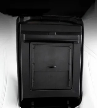 Araba Aksesuarları Tesla Modeli 3 Y Kol Dayama Gizli saklama kutusu Organizatör Konteynerler Şeffaf telefon anahtarı Tutucu Oto Ürünleri 4