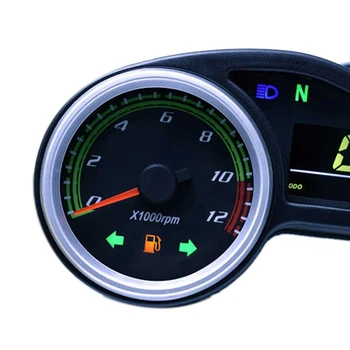 Motosiklet LCD Dijital Enstrüman Kilometre Sayacı Tipi Kilometre Takometre Göstergeleri Brezilya CG Off-Road GY200 Enduro 250