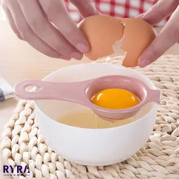 Yumurta Beyaz yumurta sarısı ayırıcı Pişirme Ayırıcı El Yumurta Bölücü Elek Ayırıcı Ev Mutfak Gadget Kek Pişirme Aksesuarları