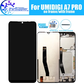 UMIDIGI A7 PRO LCD ekran+dokunmatik ekran Digitizer +Çerçeve Meclisi için Orijinal Yeni LCD+Dokunmatik Digitizer UMIDIGI A7 PRO + Araçları