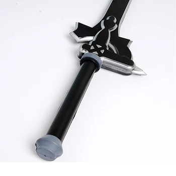 1: 1 80cm Kılıç Sanatı Kılıç SAO Koyu İtici ve Asuna Kirigaya Kazuto Aydınlatıcı Silah Aksiyon Figürü Kılıç PU Cosplay oyuncak 0