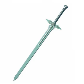 1: 1 80cm Kılıç Sanatı Kılıç SAO Koyu İtici ve Asuna Kirigaya Kazuto Aydınlatıcı Silah Aksiyon Figürü Kılıç PU Cosplay oyuncak 3