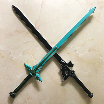 1: 1 80cm Kılıç Sanatı Kılıç SAO Koyu İtici ve Asuna Kirigaya Kazuto Aydınlatıcı Silah Aksiyon Figürü Kılıç PU Cosplay oyuncak 4