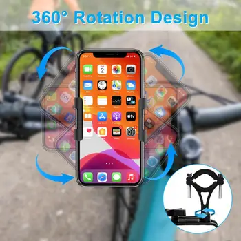 RYRA Metal motosiklet bisiklet telefon tutucu Alüminyum Alaşım kaymaz Braketi GPS Açık Evrensel Bisiklet Akıllı Telefonlar Sabit Standı