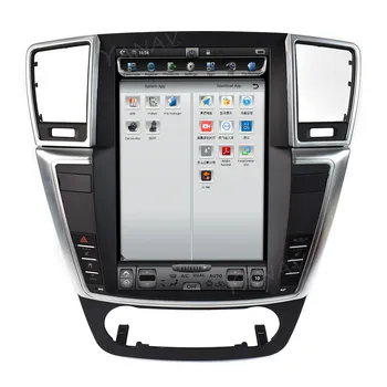 Benz ML GL W166 X166 2012-Android 2 Din Araba Radyo GPS Navigasyon Stereo Alıcısı Multimedya MP3 Oynatıcı dahili Carplay