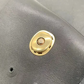 2 ADET Saf bakır Snaps Çanta Toka Kapaklar Metal Düğme Çanta toka high-end Amerikan bagaj deri kilit toka deri erişim