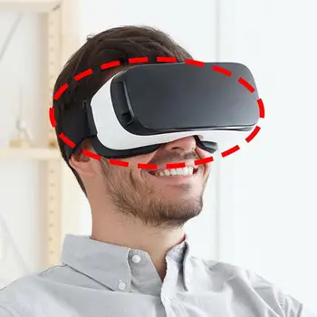 Uygulanabilir Pico Neo 4 VR Gözlük All-in-one Anti-kaçak Göz Maskesi Anti-ter Silikon Gölgeleme Maskesi VR Aksesuarları