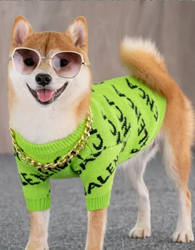 Köpek giysileri bahar kazak köpek kazak