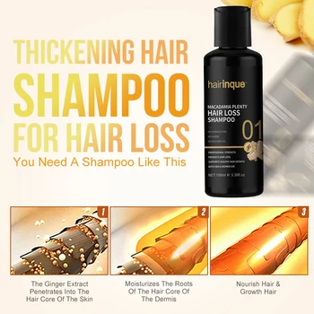 100ml Şampuan Saç Kalınlaşma Saç Büyüme Şampuan ve Saç Kremi Anti Saç Dökülmesi Saç Derisi Temizleme Pürüzsüz Şampuan Ürünleri Seti