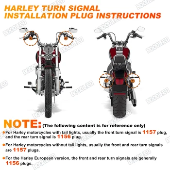 1157 LED Dönüş Sinyali Harley 1156 Motosiklet LED dönüş sinyal ışıkları İçin Harley Davidson Touring Sokak Glide Yol Kral Motosiklet