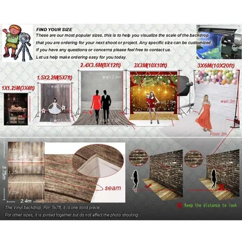 Asılı Lamba Kırık Beyaz Duvar fotoğraf stüdyosu için arka planlar Bilgisayar Baskılı Fotoğraf Arka Planında Düğün Çocuklar için Bebek Yenidoğan
