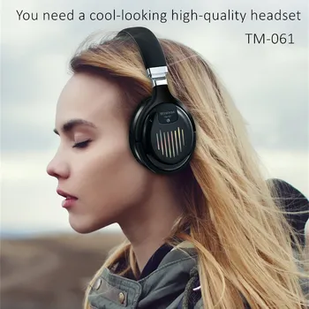 Kablosuz kulaklıklar Bluetooth TV Kulaklık Stereo Tv Kulaklık Mikrofon ve Bilgisayar ile Bluetooth İletim Kask Televizyon Müzik