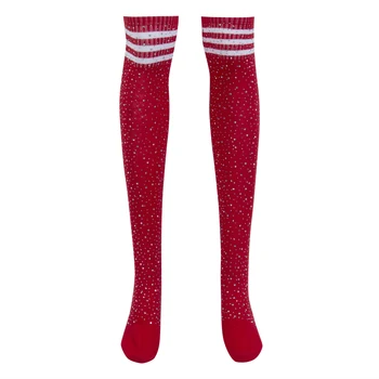Bayanlar Sonbahar Kış Yumuşak Kablo Örgü diz Üzerinde Uzun Çizme Uyluk Yüksek Sıcak Çorap kadın Çorap Çorap İç Çamaşırı