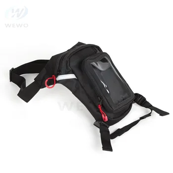 Erkekler Bel Paketi Su Geçirmez Uyluk Çanta Kılıfı Kadın Sürme Kalça Motosiklet bacak çantası Suzuki Yamaha Evrensel bel çantası omuzdan askili çanta 0