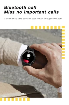 YENİ 2022 akıllı saat Erkekler Spor Smartwatch NFC Erişim Kontrolü Bluetooth Aramalar Sıcaklık Kalp Hızı Kan Oksijen Algılama