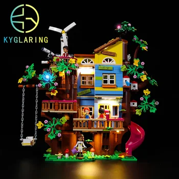 Kyglaring Led Aydınlatma Seti çocuk Hediye DIY Oyuncaklar Arkadaşlar için 41703 Dostluk Ağaç ev (sadece ışık dahil) 1