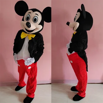 [1 Takım] Yeni Mickey Mouse Minnie Çok Sevimli Goofy Köpek Maskot Kostüm Yetişkin Kostüm Karakter Unisex Kostüm Yüksek Kaliteli Karikatür
