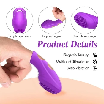 Seks Oyuncakları Parmak Vibratörler Kadınlar İçin Klitoris Uyarıcı Masaj Gode Kadın Masturbators Seks Oyuncakları Çift için Adults18 Ürünleri 5