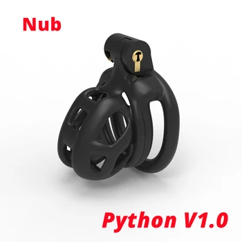 CHASTE KUŞ Gümrükleme Fiyat Mamba Python V1. 0 Cock Cage 3D Tasarım İffet Cihazı Hafif Penis Halkası Yetişkin Seks Oyuncakları 3