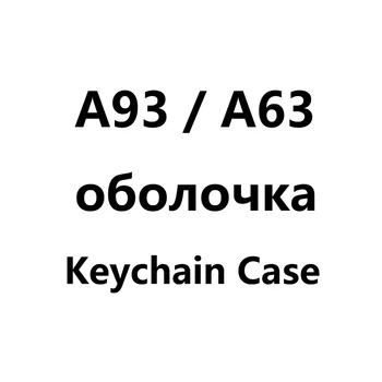 10 ADET Anahtarlık Kılıfları Vücut Kapak için 10 adet/grup Rus iki yönlü Starline A93 A96 A99 A69 A63 A39 A36 LCD uzaktan kumandalı anahtar Kabuk 0