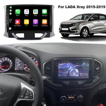 8 Çekirdekli 4G Araba Android 10 Radyo Multimedya Video Oynatıcı LADA X ray Xray - 2019 Autoraido Carplay GPS 2 din dvd