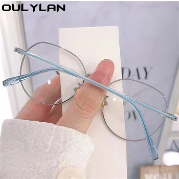 Oulylan-1.0-1.5-2.0 İla-4.5 Bitmiş Miyopi Gözlük Kadın Reçete Eksi Sightglasses Erkekler Bilgisayar Oyun Gözlükleri 2