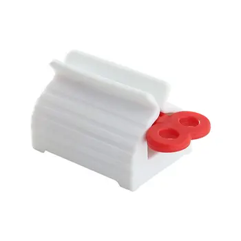 Basın Manuel Sıkılmış Diş Macunu Çok Fonksiyonlu diş macunu tüpü sıkacağı Clip-on yüz temizleyici sıkacağı Tuvalet 1 ADET
