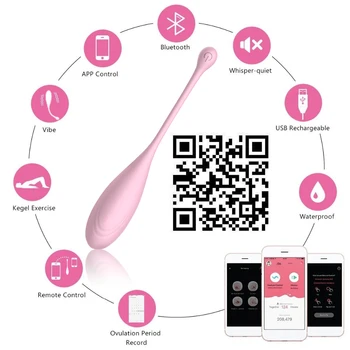 Külot Vibratörler APP Bluetooth Kablosuz Uzaktan Kumanda Titreşimli Yumurta Giyilebilir Yapay Penis Vibratör G Noktası Klitoris Seks oyuncak Kadınlar için 4