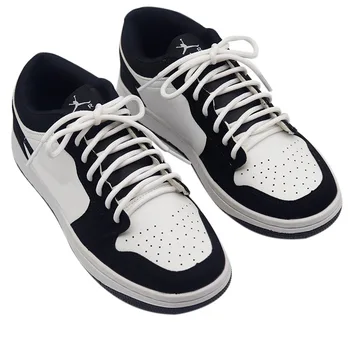 Coolstring Aksesuar 5MM Açık Lüks Gri Beyaz Siyah Klasik Halat Yüksek Seviye Polyester Spor Güvenlik Ayakkabı Bağı Premium Toptan