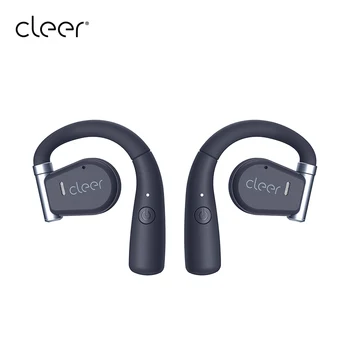 Açık Kulak TWS Gerçek kablosuz bluetooth Esnek Rahat Güvenli Fit mikrofonlu tekli kulaklıklar Taşınabilir spor Kulaklık 5