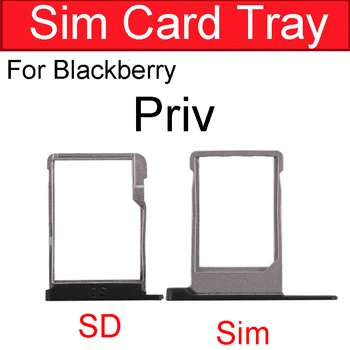 SIM SD Kart Tepsi Tutucu BlackBerry Keyone İçin DTEK70 Key2 LE SIM Mikro SD Kart Yuvası Soket Adaptörü BlackBerry Priv İçin Q20 Parçaları