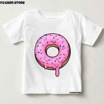 Çörek Klasik çocuk T-shirt erkek Ve kadın Bebek Üst Kawaii kız T-shirt Y2K Karikatür Trendi çocuğun Üst T-shirt 2022 Yeni