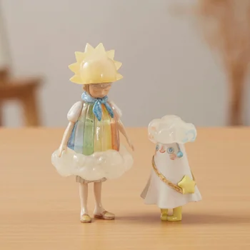 Kör Kutu Oyuncaklar Zu ve Pi İç Galaxy Serisi Kör Kutu Tahmin Çantası Caja Ciega Kör Çanta Oyuncak Anime Figürleri Sevimli Model Kız doğum günü hediyesi 4