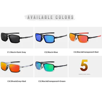 Spor Polarize Ayna Güneş Gözlüğü Dayanıklı TR90 Çerçeve Sürüş Balıkçılık Shades Gözlük Erkekler Kadınlar için tasarımcı 2020 lüks marka 3