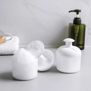 Basit Yüz Temizleyici Duş Banyo Şampuanı köpük makinesi Kabarcık Köpürtücü Cihazı temizleme kremi Köpük Temiz Aracı