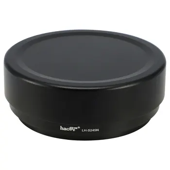 Haoge LH-S245N Süngü Kare Metal Lens Hood Lens Gölge İçin Lens Kapağı İle Sony-FE 2.5/50G、FE 2.5/40G Ve FE 2.8/24G