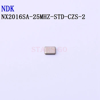 10 ADET / 100 ADET NX2016SA 25 MHz 2016 4 P SMD 8pf ±15ppm NX2016SA-25MHZ-STD-CZS-2 Kristaller