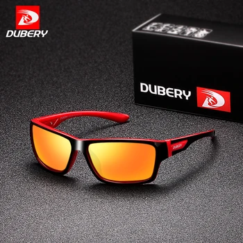DUBERY Polarize Güneş Gözlüğü Erkek Kadın Sürüş Spor güneş gözlüğü Erkekler Için Yüksek Kalite Ucuz Lüks Marka Tasarımcısı Óculos 3