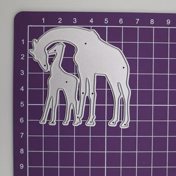 Yeni Scrapbooking Kesme Ölür Zürafa Hayvan Eğitim Dekoratif kendi başına yap kağıdı Kesme Bıçağı Kalıp Manuel Üretim
