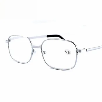Erkekler kadınlar okuma gözlüğü presbiyopi gözlük çerçevesi reçine lensler yaşlı rahat ışık cam gözlük +1+1.5 +2 +2.5 +3+3.5 +4
