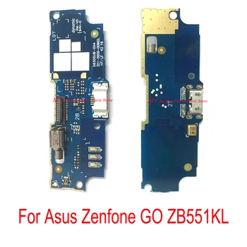 USB şarj portu Bağlayıcı Dock Mikrofon Kurulu Flex asus için kablo Zenfone Gitmek ZB551KL 5.5 İnç USB şarj aleti Kurulu Bağlantı Flex