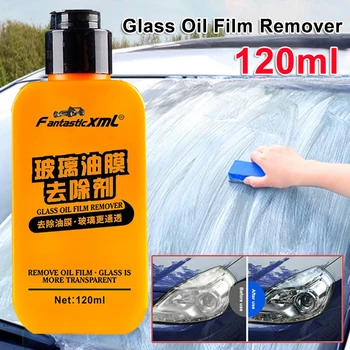 100ML Araba Cam Yağ Filmi Sökücü Güçlü Dekontaminasyon Temizleyici araç ön camı Temizleme Maddesi