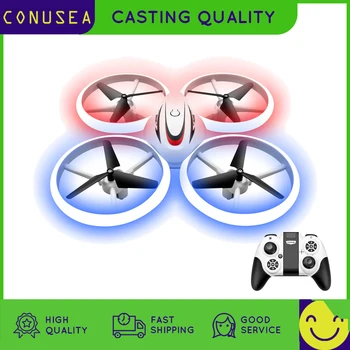 S123 RC Mini Quadcopter Drone Uzaktan kumanda Uçak Radyo kontrol UFO El Kontrol Yükseklik Tutun Helikopter oyuncaklar Çocuklar için çocuk