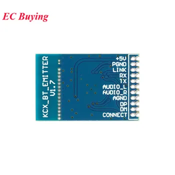 5 adet KCX_BT_EMİTTER Bluetooth uyumlu 4.1 Ses Modülü Kurulu Stereo GFSK Alıcı Verici kablosuz hoparlör Kulaklık 5
